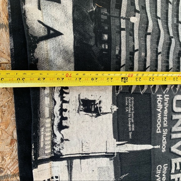 Vintage 1996 Hollywood California All Over Print T-shirt Size XL by Wayne Samuel - Picture 11 of 11